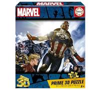 Educa 300 Marvel 3D Lenticular Puzzle, Multicolore, 20346