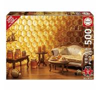 Educa - Puzzle per bambini da 500 pezzi PLUS | Honey Sweet Home | Dimensioni: 48 x 34 cm | Età 11+ (20583)