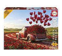 Educa - Puzzle per bambini da 500 pezzi PLUS | Ritiro per San Valentino | Dimensioni: 48 x 34 cm | Età 11+ (20584)