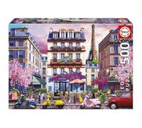 Educa - Puzzle per bambini da 500 pezzi | Quartiere dello shopping di Parigi | Dimensioni: 48 x 34 cm | Età 11+ (20548)