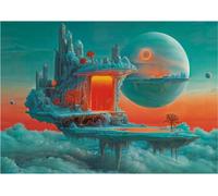 Educa Borrás – Puzzle 1000 pezzi Pianeta di fuoco e ghiaccio – 68x48 cm – Include colla Fix – 14+