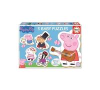 EDUCA - Puzzle progressivo BABY PEPPA PIG - 5 puzzle da 3 a 5 pezzi