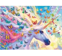 Educa - Puzzle da 500 pezzi per adulti | Unicorno arcobaleno. Include colla Fix Puzzle. Dimensioni: 48 x 34 cm. Da 11 anni (20254)