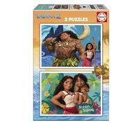 Educa Borrás Puzzle Vaiana – Set di 2 puzzle da 48 pezzi – Consigliato dai 4 anni