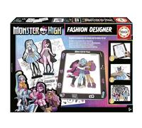 Educa - Quadro Design Monster High, Studio di stile Monster High Fashion Designer e sfida i tuoi look con fi, barbie sul podio della sfida alla moda. Da 5 anni (19826)
