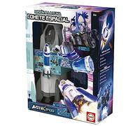 Educa - Missione sulla Luna - Razzo Spaziale, Costruisci e Gioco; Razzo con Fumo Effetto Fumo e Veicolo Lunare con Rivelatore di Metalli Reali; Luci e Suono; A partire da 6 Anni (41350)