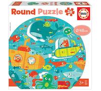 Puzzle rotondo profondità del mare 28 pezzi