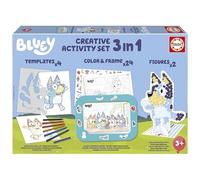 Set creativo - Educa - Decorazione e modellazione di personaggi blu - 3 attività di 3 anni