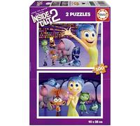Educa - Set di 2 Puzzles per Bambini con 100 Pezzi | Inside out 2. A Partire da 6 Anni (20100)