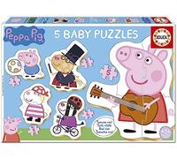 Educa - Puzzle 4v1 Baby Prasiatko Peppa - 1-39 Pezzi