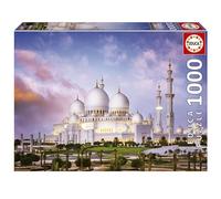 Educa Puzzle Grande Moschea dello Sceicco Zayed – 1000 pezzi, 68x48 cm, con colla (+14 anni)