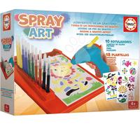Educa Spray Art - set creativo con pistola a spruzzo per bambini