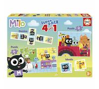 Educa Superpack 4 In 1 Puzzle Milo