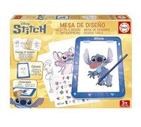 Educa - Tavolo di Design Stitch | Disegni Disney per Bambini | Disegna e Decorare con Lilo e Stitch | Tavolo Creativo Luminoso Disney | Gioco educativo per Bambini dai 5 Anni in su (20684)