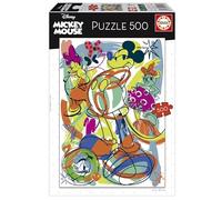 Educa - Topolino e Amici | Puzzle per bambini da 500 pezzi | Dimensioni: 48 x 34 cm | Età 11+ (20597)