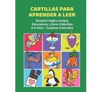 Educação Infant Cartillas para Aprender a Leer Español Inglés Juegos (Tascabile)
