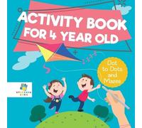 Educando Kids Activity Book for 4 Year Old Dot to Dots and Mazes (Tascabile)