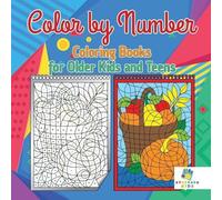Educando Kids Color by Number Coloring Books for Older Kids and Teen (Tascabile)