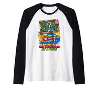 Educare Le menti Un Meltdown alla Volta Divertente Insegnante Maglia con Maniche Raglan