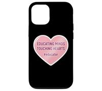 Educare Menti Toccando Cuori Scuola Insegnante Educatore Custodia per iPhone 12/12 Pro