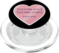 Educare Menti Toccando Cuori Scuola Insegnante Educatore PopSockets PopGrip per MagSafe