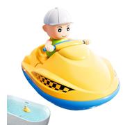 Éducatifs Interactifs pour Jouets Aquatiques Nageurs Flottants | Jouets de Douche pour Petits Sensoriel pour du bain jeu d'eau et senso piscine plage douche voyages l'heure