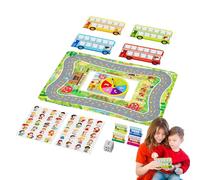 Educational Bus Stop Toy Game,Toy Maths Game | A Fun Introduction To Addition And Subtraction For Kids, Girls, Children, Teacher Bus Stop Maths Games, Crafted With Safe And Endurable Materials Ensurin