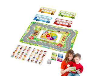 Educational Bus Stop Toy Game,Toy Maths Game | A Fun Introduction To Addition And Subtraction For Kids, Girls, Children, Teacher Bus Stop Maths Games, Crafted With Safe And Endurable Materials Ensurin