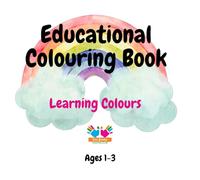 Educational Colouring Book: Learning Colours