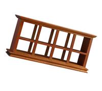 Educational Dolls House Display Shelf Miniature Legno Zakka Toy Fingere Gioco Realistico Cabinet Modello Case Delle Bambole Espositore Scaffale