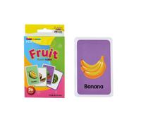 Educational Flash Cards for Toddlers First Words Preschool Fruit (1set (36pcs))
