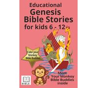 EDUCATIONAL GENESIS BIBLE STORIES FOR KIDS: Meet the Monkey Bible Buddies