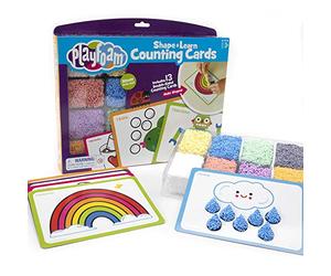 Educational Insights - Set per modellare e imparare a contare su Playfoam di Learning Resources, attività prescolare per bambini dai 3 anni in su.