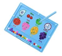 Educational Magnetic Maze - 25cm Color And Number Learning Toy, Preschool Skill Building Playset | Fruit Matching Game For Kids Boys Girls Cognitive Development Early Puzzle Activity