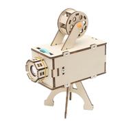 Educational Science Kits - Projector View | Wood Illuminated Viewing Slide Projector | Science Viewer Projector Viewing Equipment | Scientific Projection Led Light | Explorer Projector Tool Indoor