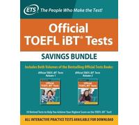 Educational Tes Official TOEFL iBT Tests Savings Bundle, T (Mixed Media Product)
