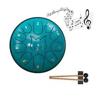 Educativo Bambini Musica Illuminismo Drum Notte Pioggia Acciaio Symphony 6-12 Pollici E6L6 Tamburo Esterno Lingua Mano Vuoto Tamburo