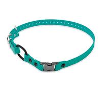 Educator Collare elastico per cani con bottone a pressione, Biothan, impermeabile, inodore, facile da collegare e separare, anello a D con comoda fibbia elastica, regolabile per una persona
