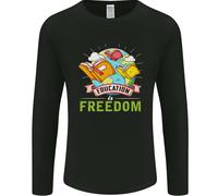 Educazione È Libertà Insegnamento Insegnante Uomo Manica