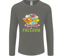 Educazione È Libertà Insegnamento Insegnante Uomo Manica