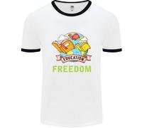 Educazione È Libertà Insegnamento Insegnante Uomo Ringer