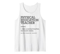 Educazione Fisica Insegnante Definizione di Lavoro Personalizzato Divertente Canotta