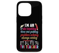 Educazione speciale TVI Teacher Squad Time Out Insegnante VIT Custodia per iPhone 13 Pro
