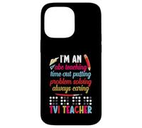 Educazione speciale TVI Teacher Squad Time Out Insegnante VIT Custodia per iPhone 14 Pro Max