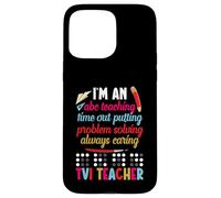 Educazione speciale TVI Teacher Squad Time Out Insegnante VIT Custodia per iPhone 15 Pro Max