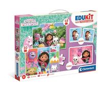 Clementoni Edukit 4 in 1 Gabby's Dollhouse - Spelcollectie voor kleuters vanaf 3