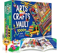 EDUMAN Lavoretti Creativi per Bambini, 1000+ Pezzi Giochi Creativi Bambina 10 Anni, Kids Mestiere Fai Da Te Decorazioni Giocattoli