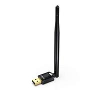 EDUP - Adattatore USB WiFi per PC, Wireless Network Adapter for Desktop, Dongle ad alto guadagno 6dBi, supporto per laptop desktop compatibile