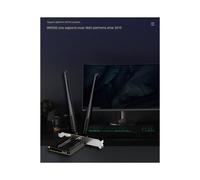 EDUP Scheda di Rete WiFi 6 Gigabit 1800Mbps PCIe con Ricevitore Wireless e 5.2 per PC Desktop.