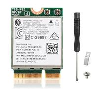 EDUP Scheda WiFi 6E Intel AX210 NGW, Bluetooth 5.3, adattatore di rete Tri-Band MU-MIMO, supporto Wi-Fi 6 GHz 11AX, compatibile con Windows 10/11 (64 bit) e Linux, M.2/NGFF (BE6500)